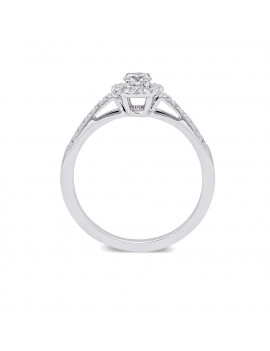 Anillo solitario diamante 0,55 kts
