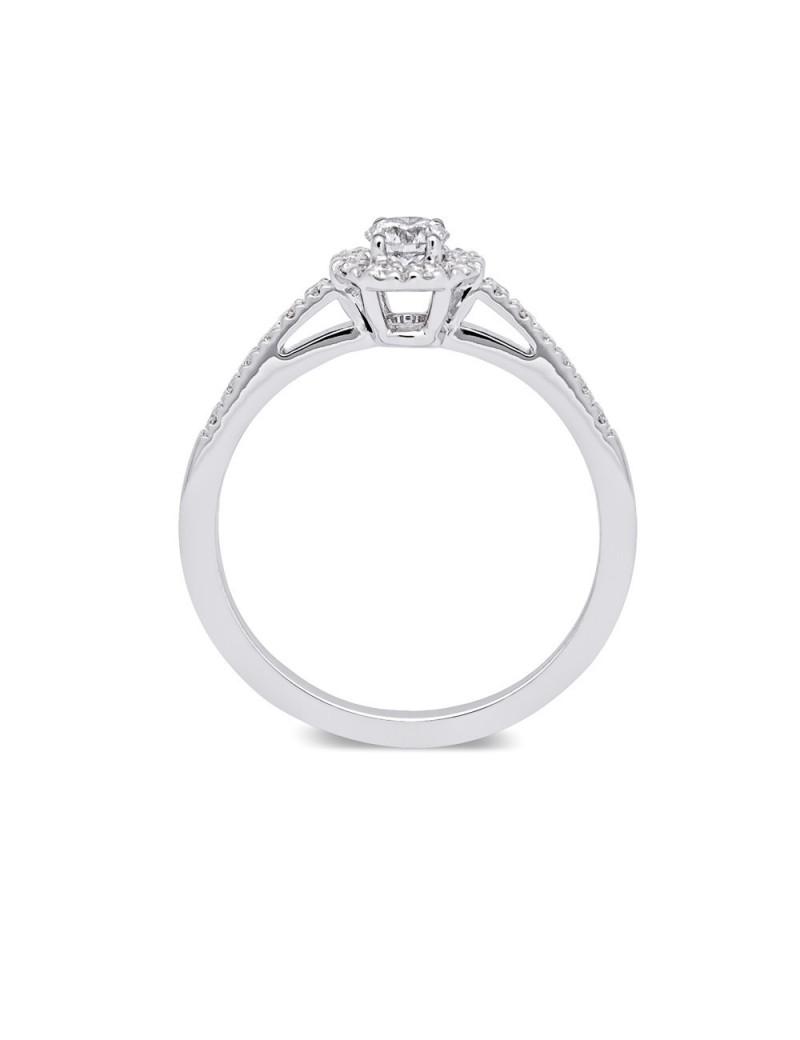 Anillo solitario diamante 0,55 kts