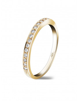 Alianza de Diamantes Matilde | Oro 18k | Joyería Marga Mira Alicante