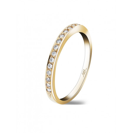 Alianza de Diamantes Matilde | Oro 18k | Joyería Marga Mira Alicante