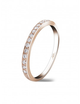 Matilde: Media Alianza de Diamantes Oro 18k