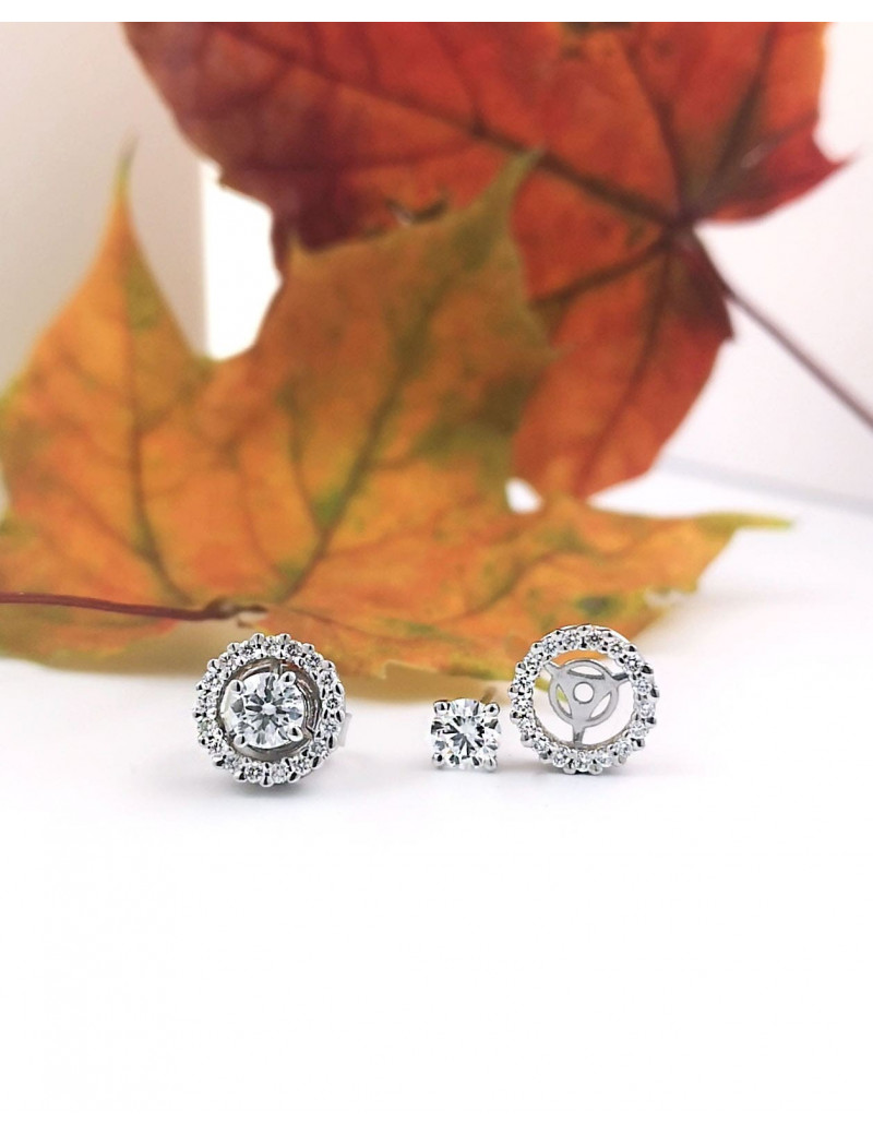 Orlas de Diamantes para Pendientes Dormilonas · Joyería Marga Mira
