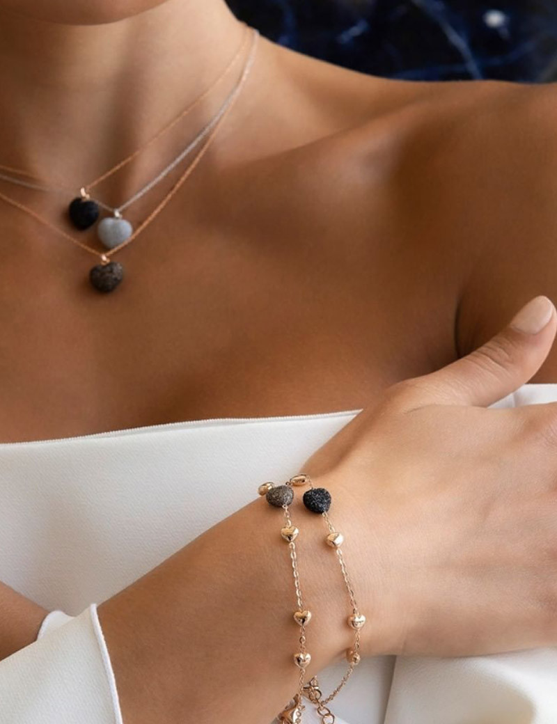 Collar Corazón Polvo Sueños Pesavento WPLVE1753 · Joyería Marga Mira