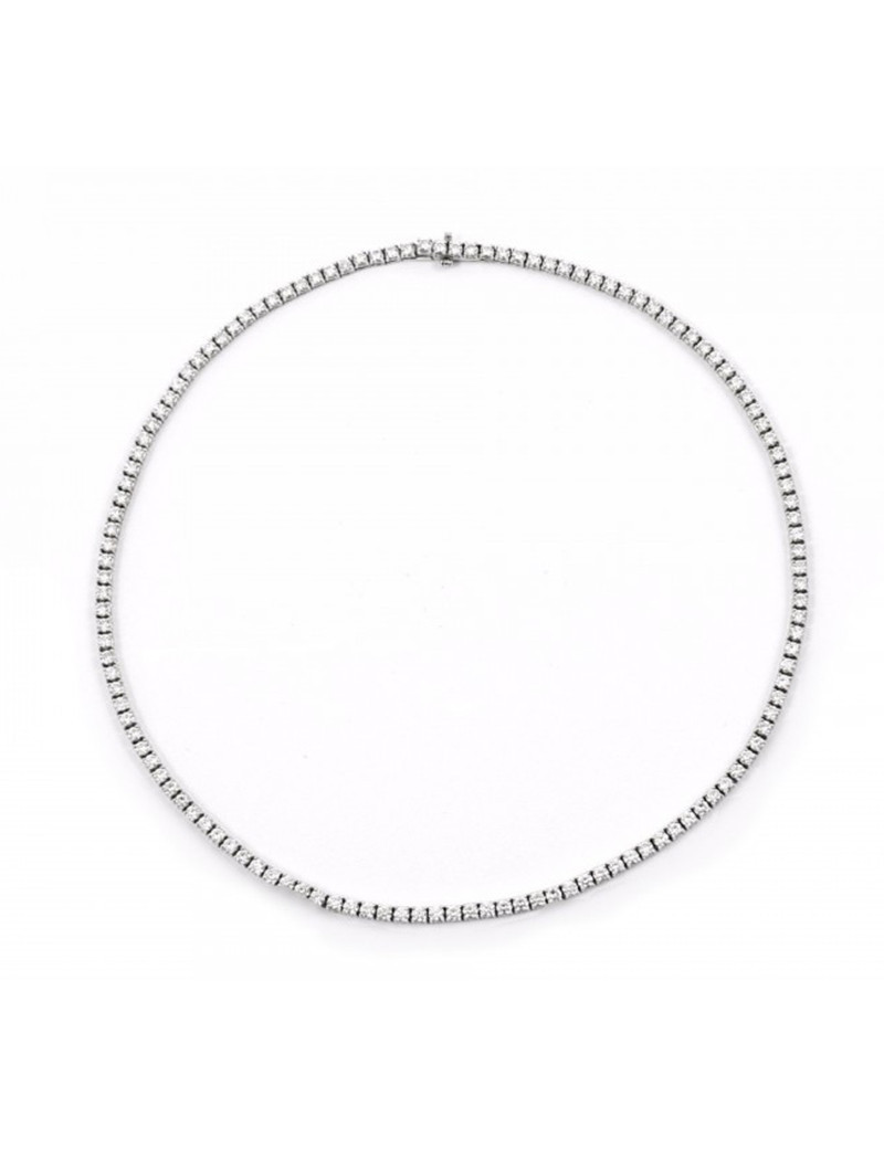Anna: Collar Riviere de Diamantes Talla Brillante · Joyería Marga Mira