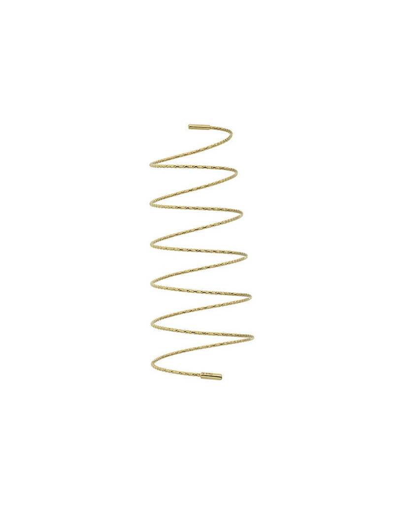 Angel: Anillo Espiral de Oro Amarillo  18 kilates · Sortija Flexible