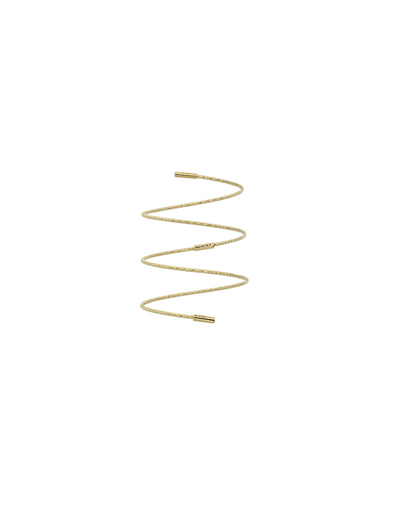 Angel: Anillo Media Espiral en Oro Amarillo  18 kilates · Magic Wire
