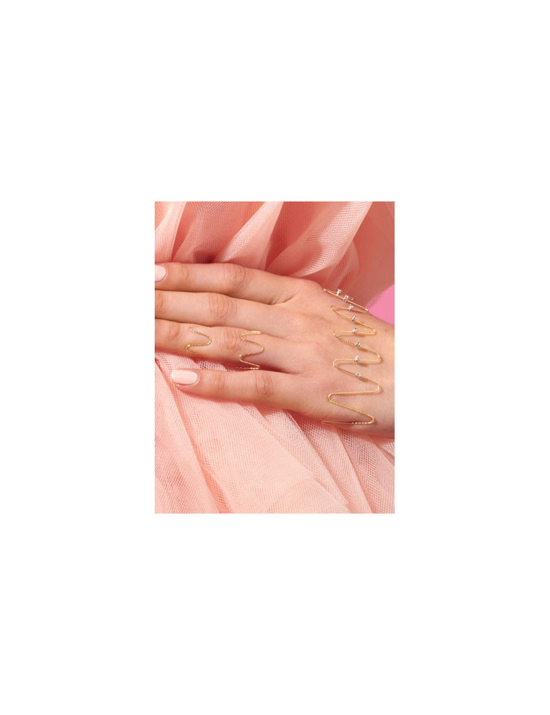 Samoa: Anillo de Oro 18k Magic Wire · Joyería Marga Mira