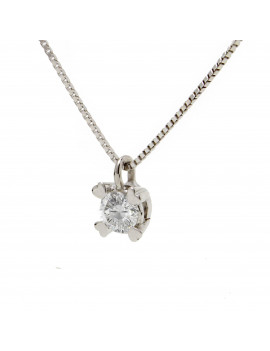 Colgante de Diamante con Cadena