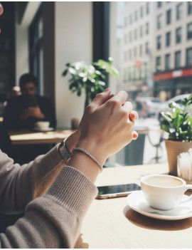 Pulsera Riviere de Diamantes | Joyería Marga Mira
