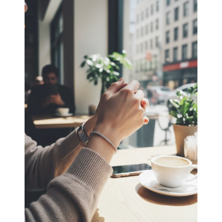 Pulsera Riviere de Diamantes | Joyería Marga Mira