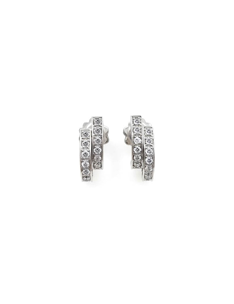 Pendientes de Diamantes 0.32ct E-SI1 · Oro Blanco 18k · Marga Mira