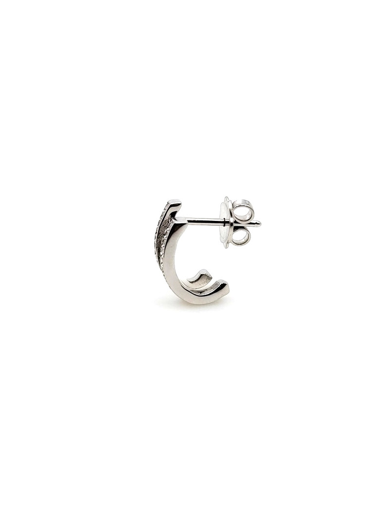 Pendientes de Diamantes 0.32ct E-SI1 · Oro Blanco 18k · Marga Mira