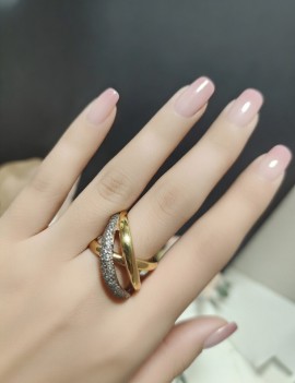 WPLVA1713M: Anillo Pesavento "Rosa Marrón" Colores del Mundo