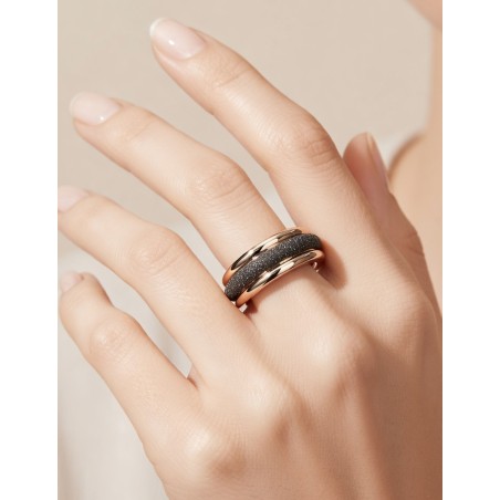 WPLVA717M: Anillo Pesavento "Rosa Marrón" Colores del Mundo