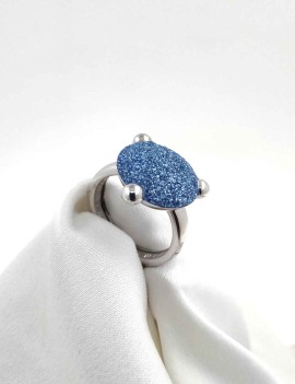 WPSCA201/M: Anillo Pesavento Azul Santorini Colores del Mundo