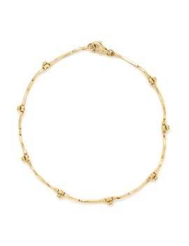 Pulsera 8 Diamantes 0.11ct F-VS | Oro Amarillo 18k · Marga Mira
