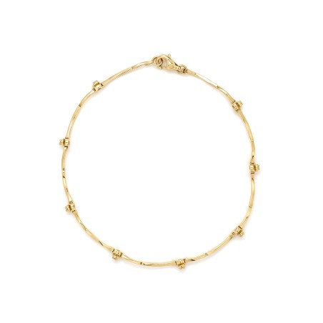 Pulsera 8 Diamantes 0.11ct F-VS | Oro Amarillo 18k · Marga Mira