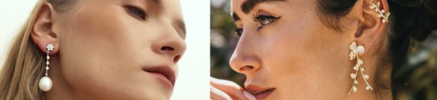 Pendientes de Novia de Plata