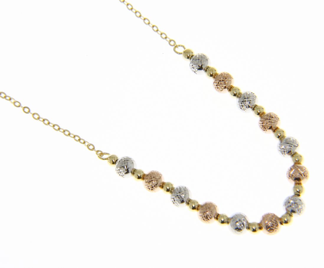 collar mujer tres oros - gargantilla mujero oro 18 kilates - gold necklaces - best jeweries online spain