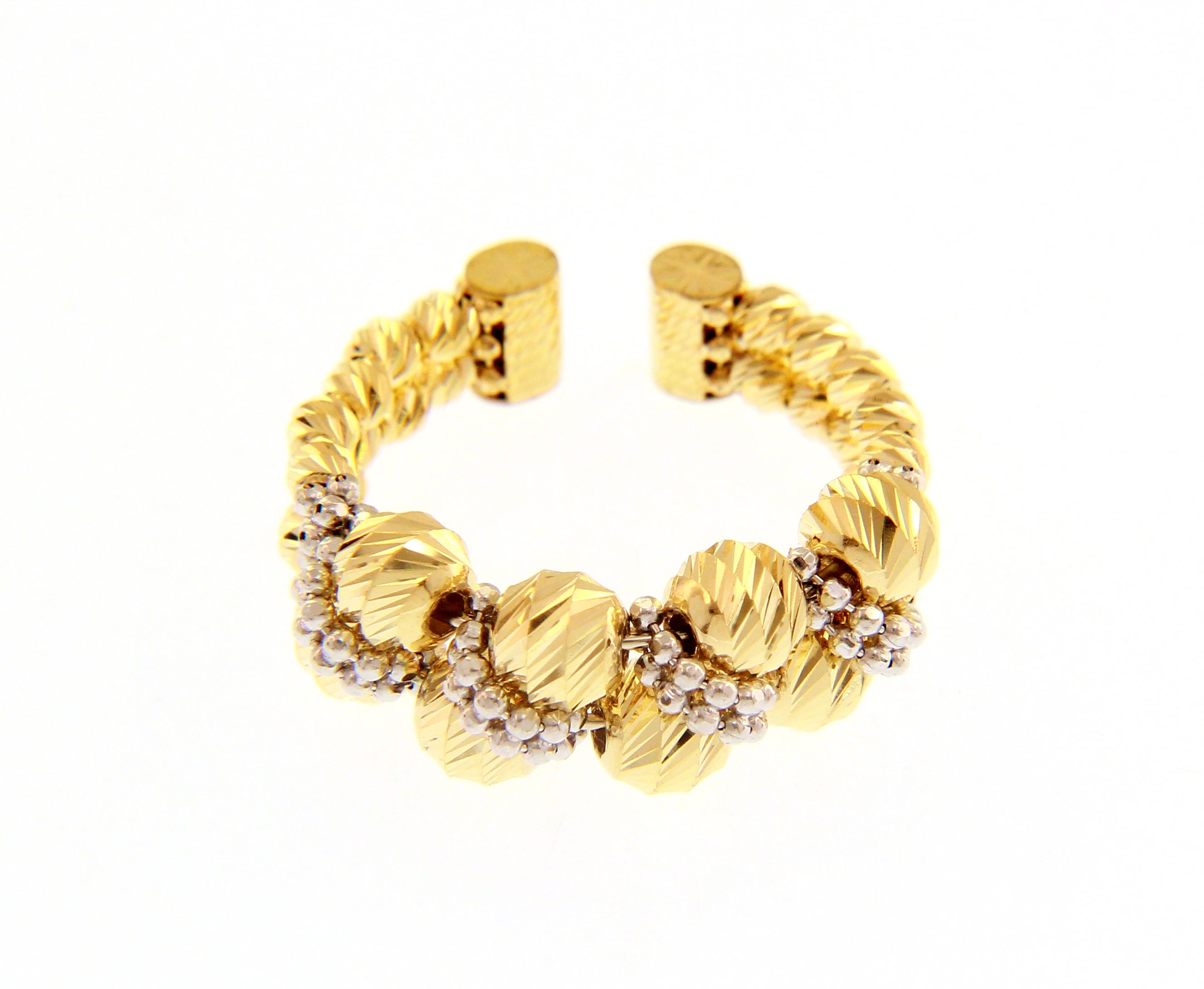 anillo mujer bolitas oro - sortija mujer bolas oro - woman fashion gold rings to buy online - joyeria marga mira
