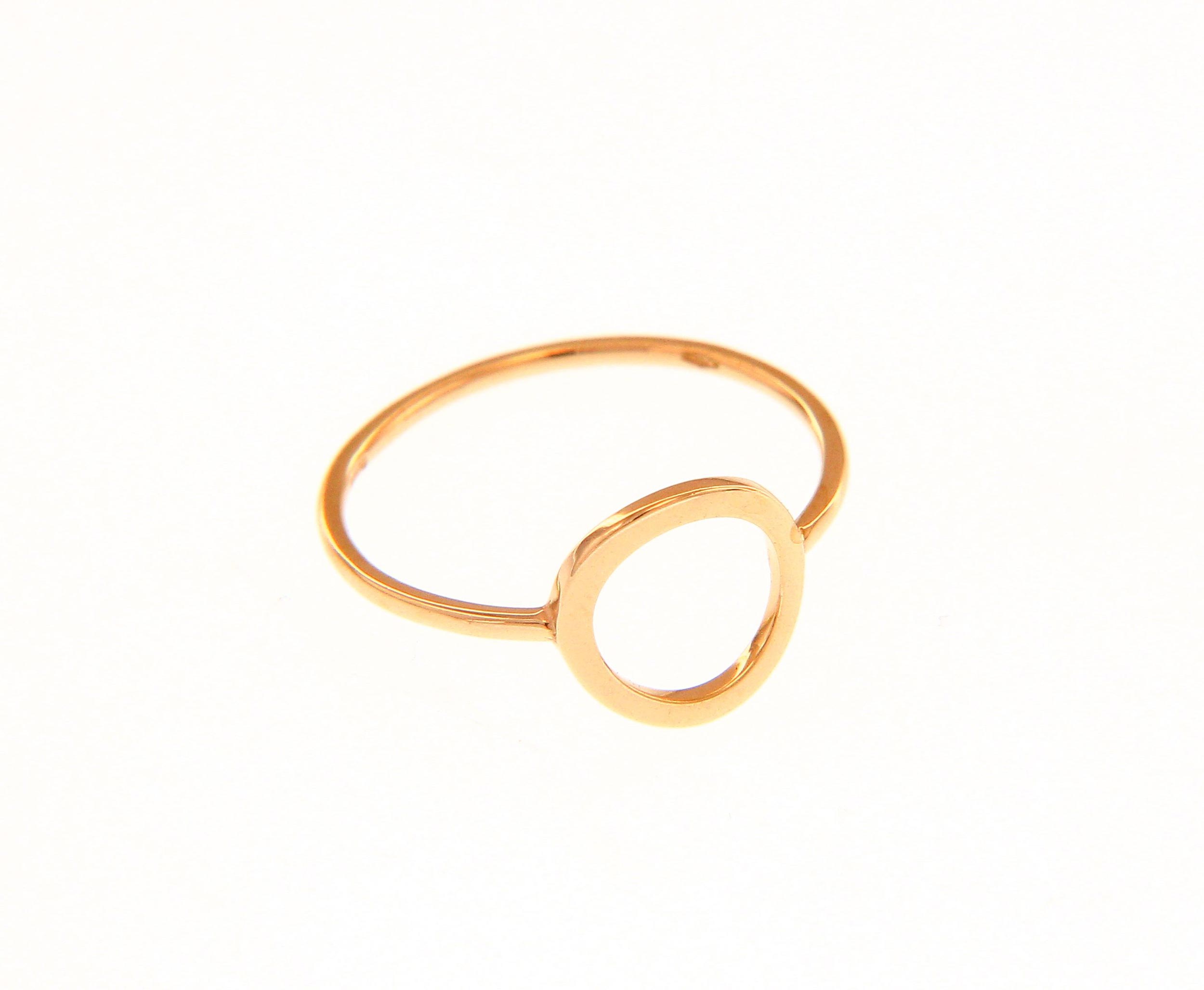 anillo mujer circulo oro - sortija mujer oro - woman fashion gold rings to buy online - joyeria marga mira