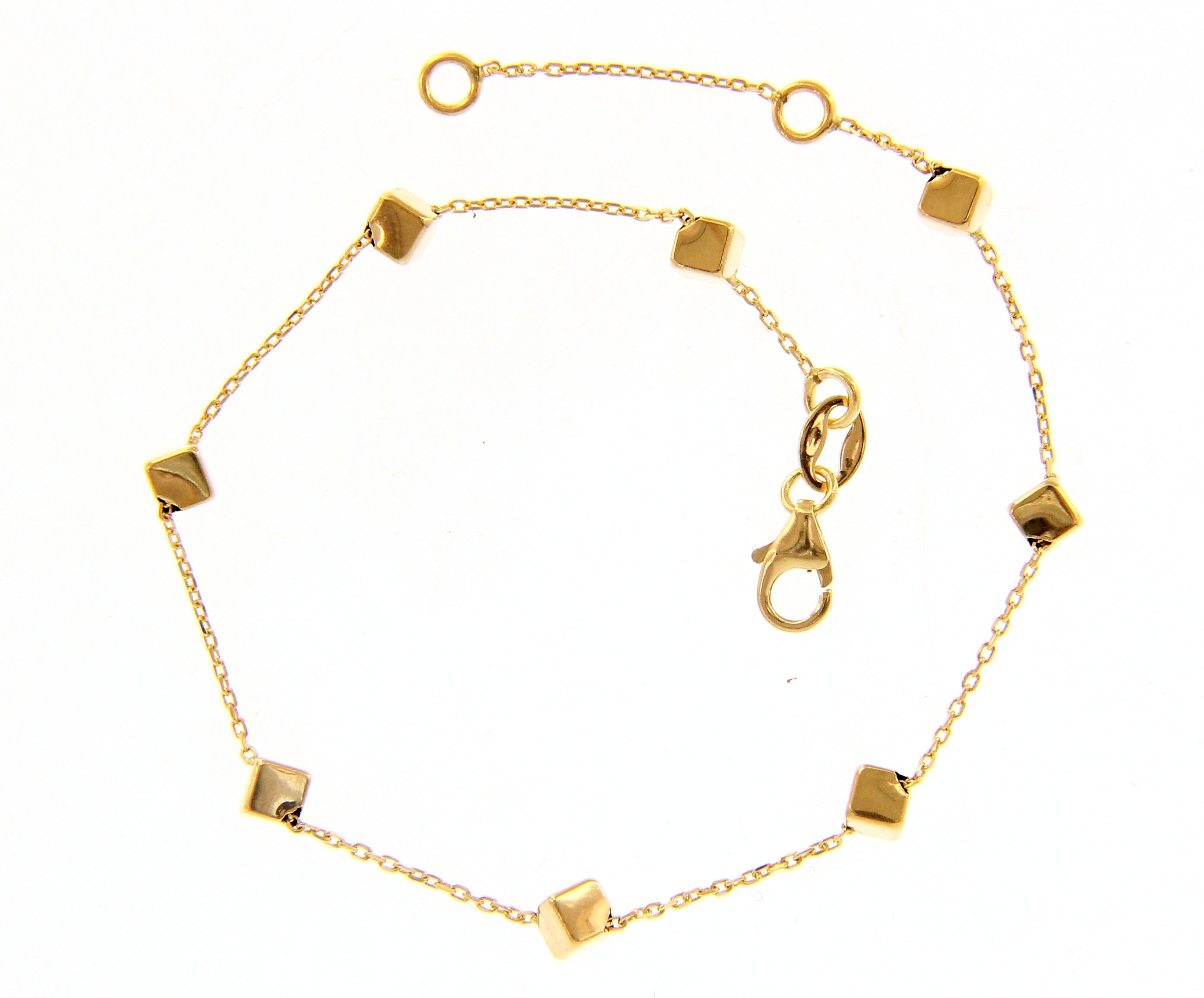 pulsera mujer charms oro - brazalete oro mujer para comprar en joyeria online