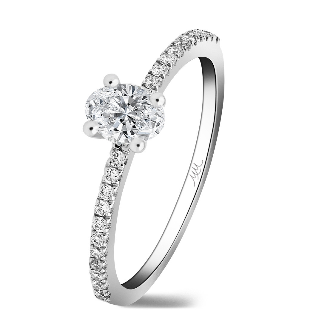 DazzlingRock Collection Plata De Ley 1/3 CT Ronda Diamante Azul De Los