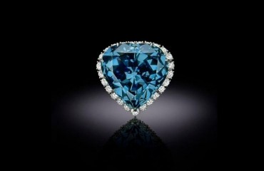 Así Es El Diamante Corazón Azul De 30,62 Quilates, Una De Las Piedras Preciosas Más Famosas Y Bellas